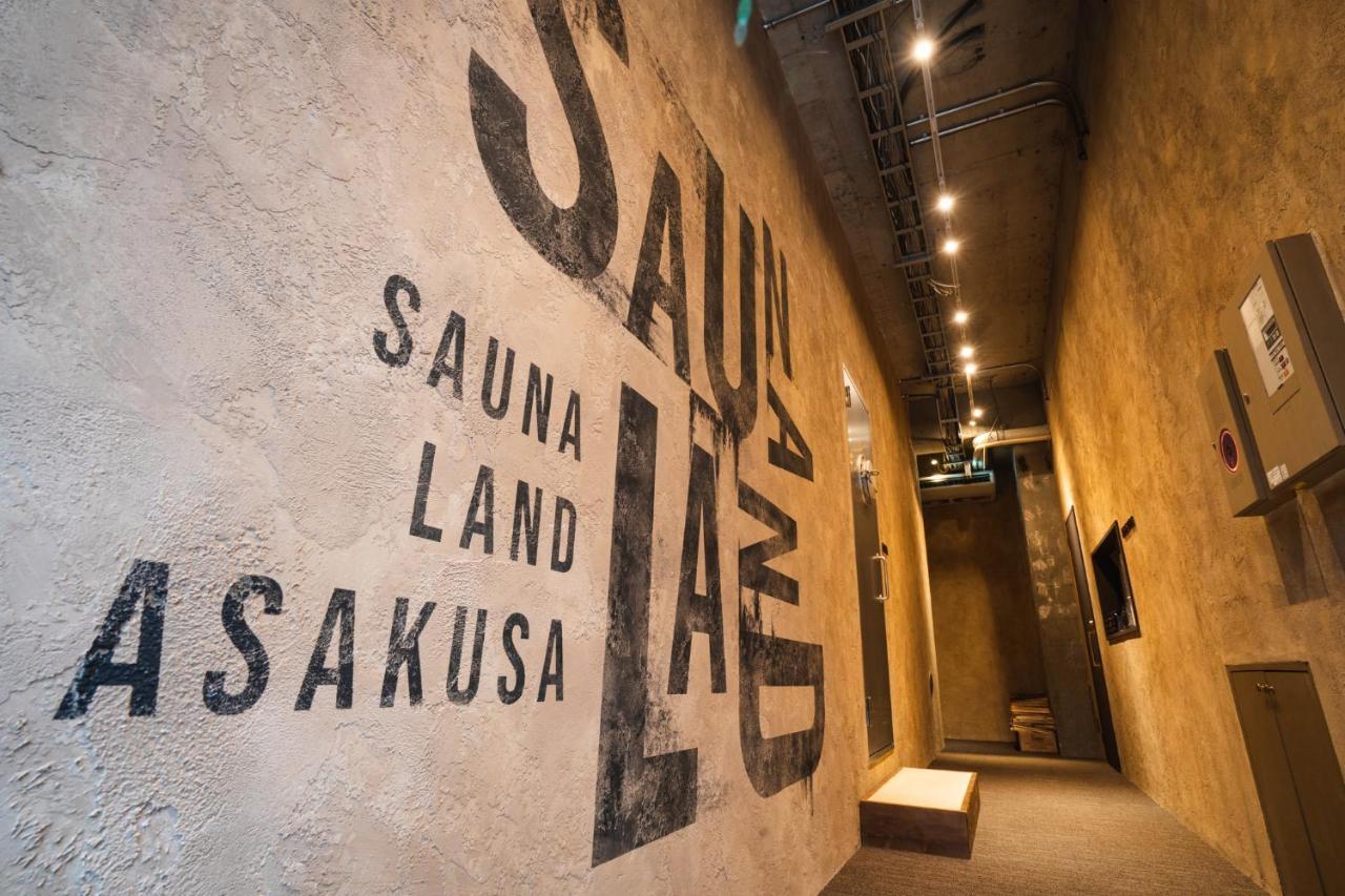 Saunaland Asakusa Tokio Buitenkant foto