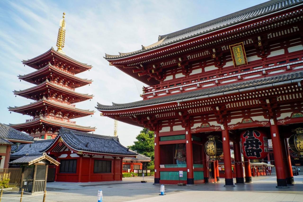 Saunaland Asakusa Tokio Buitenkant foto